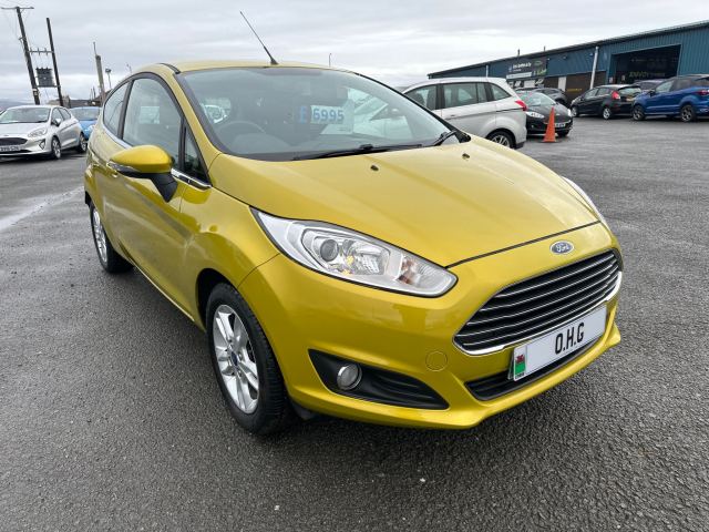 Ford Fiesta 1.0 Zetec Hatchback 3dr Petrol Manual Euro 5 (s/s) (80 ps)