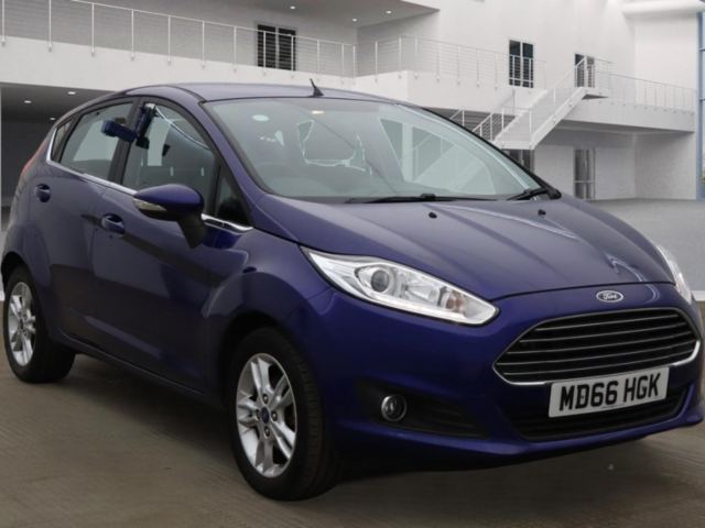 Ford Fiesta 1.0T EcoBoost Zetec Hatchback 5dr Petrol Manual Euro 6 (s/s) (100 ps)