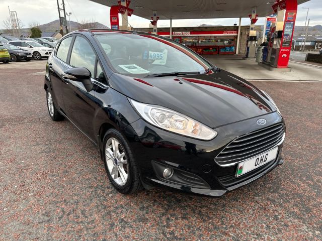 Ford Fiesta 1.0T EcoBoost Zetec Hatchback 5dr Petrol Manual Euro 6 (s/s) (100 ps)