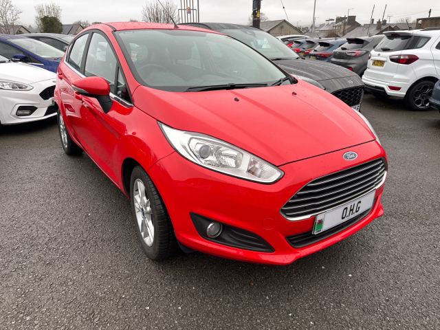 Ford Fiesta 1.0T EcoBoost Zetec Hatchback 5dr Petrol Manual Euro 5 (s/s) (100 ps)