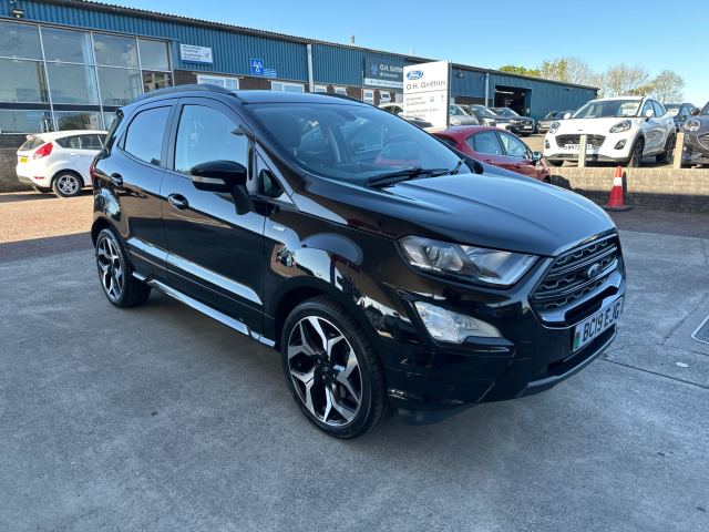 2019 (19) Ford EcoSport 1.0T EcoBoost GPF ST-Line SUV 5dr Petrol Manual Euro 6 (s/s) (140 ps) (M13026)