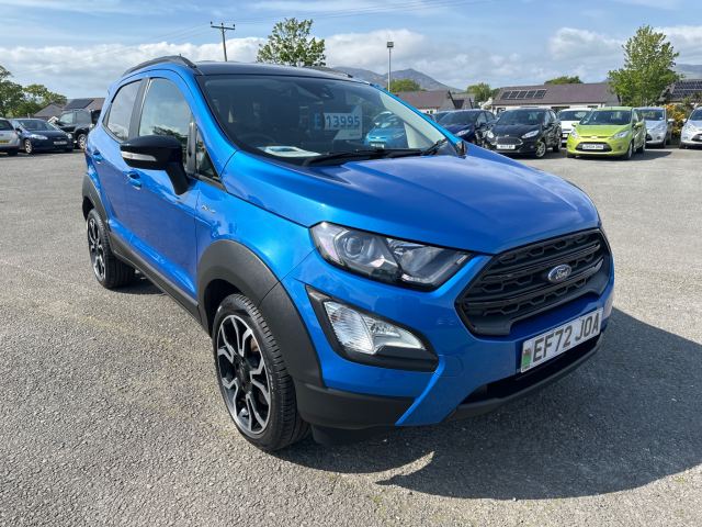 2022 (72) Ford EcoSport Active 5 Door 1.0L Ford EcoBoost 125PS FWD 6 Speed Manual (M13043)