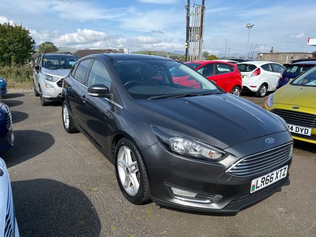 2016 (66) Ford Focus 1.0T EcoBoost Titanium Hatchback 5dr Petrol Manual Euro 6 (s/s) (125 ps) (M13050)
