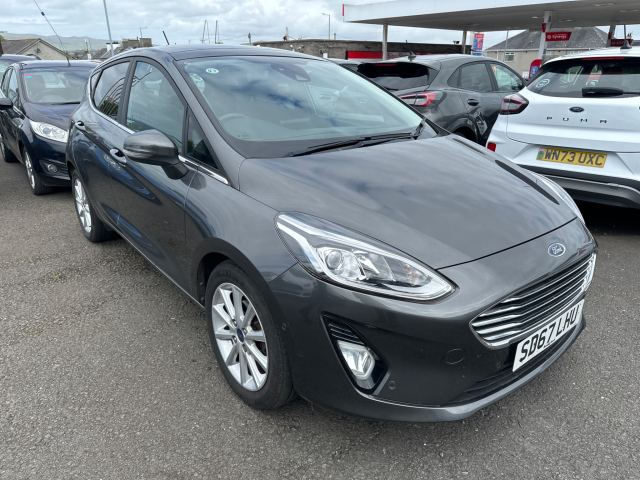 2017 (67) Ford Fiesta 1.0T EcoBoost Titanium Hatchback 5dr Petrol Manual Euro 6 (s/s) (125 ps) (M13059)