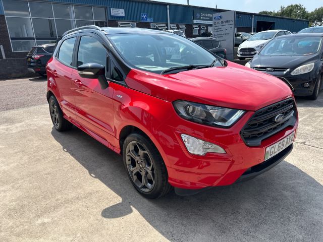2019 (69) Ford EcoSport 1.0T EcoBoost GPF ST-Line SUV 5dr Petrol Manual Euro 6 (s/s) (125 ps) (M13083)