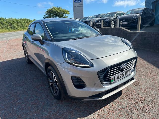 2025 (25) Ford Puma Titanium 5 Door 1.0L EcoBoost 125PS mHEV 6 Speed Manual (Q3206)