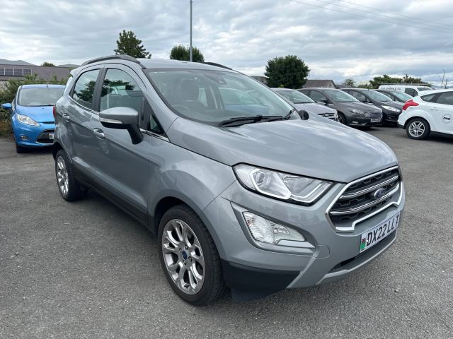 2022 (22) Ford EcoSport Titanium 5 Door 1.0L Ford EcoBoost 125PS FWD 6 Speed Manual (M13100)