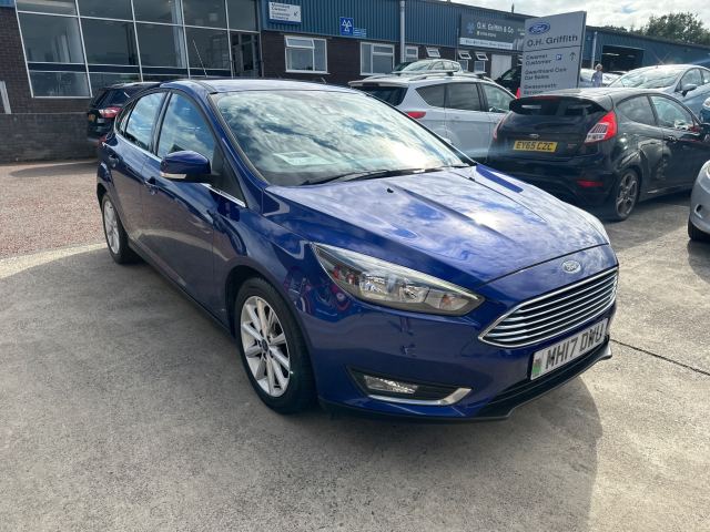 2017 (17) Ford Focus 1.0T EcoBoost Titanium Hatchback 5dr Petrol Manual Euro 6 (s/s) (125 ps) (M13133)
