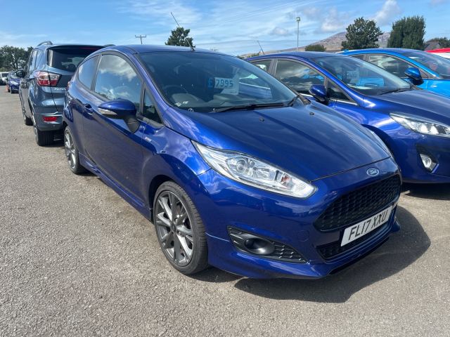 2017 (17) Ford Fiesta 1.0T EcoBoost ST-Line Hatchback 3dr Petrol Manual Euro 6 (s/s) (125 ps) (M13135)