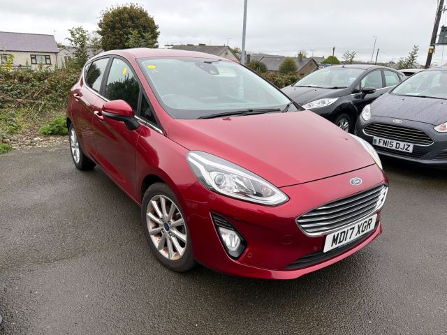 2017 (17) Ford Fiesta 1.0T EcoBoost Titanium Hatchback 5dr Petrol Manual Euro 6 (s/s) (125 ps) (M13185)