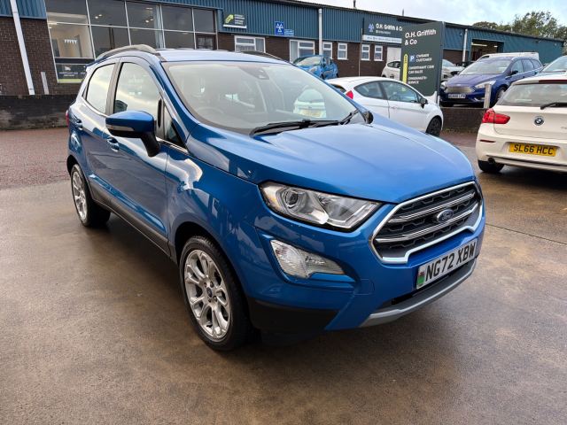 2023 (72) Ford EcoSport Titanium 5 Door 1.0L Ford EcoBoost 125PS FWD 6 Speed Manual (M13189)